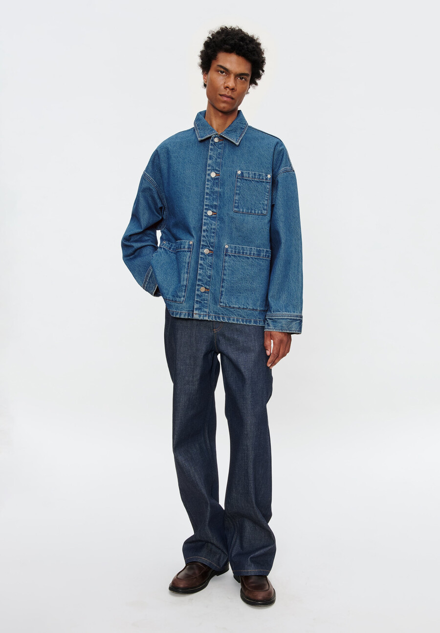 the denim unisex jacket m