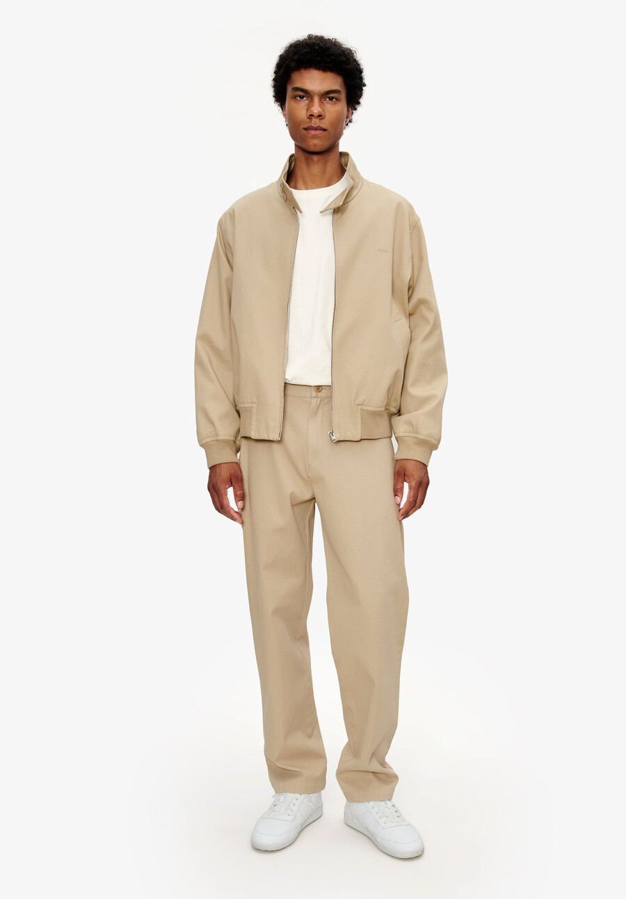 zipped jacket