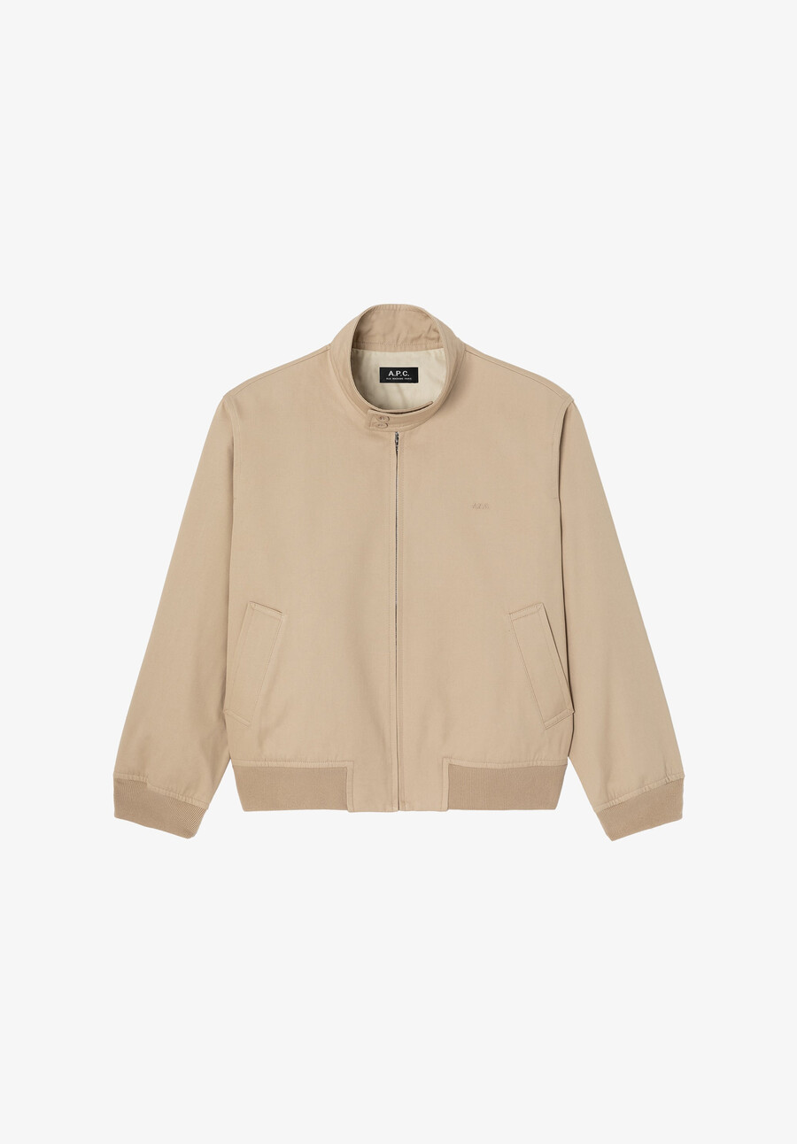 zipped jacket