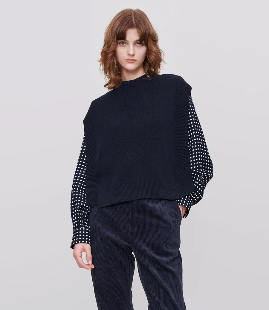 mathilde sleeveless sweater
