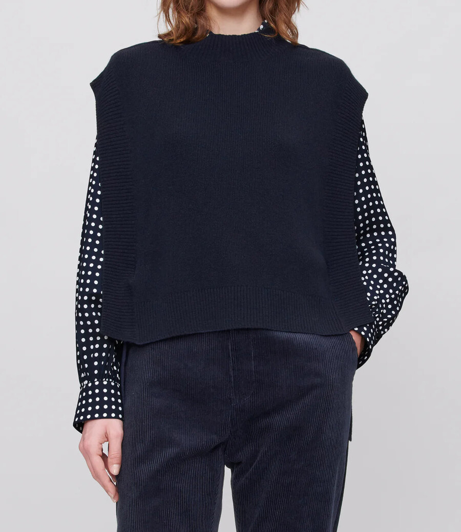 mathilde sleeveless sweater
