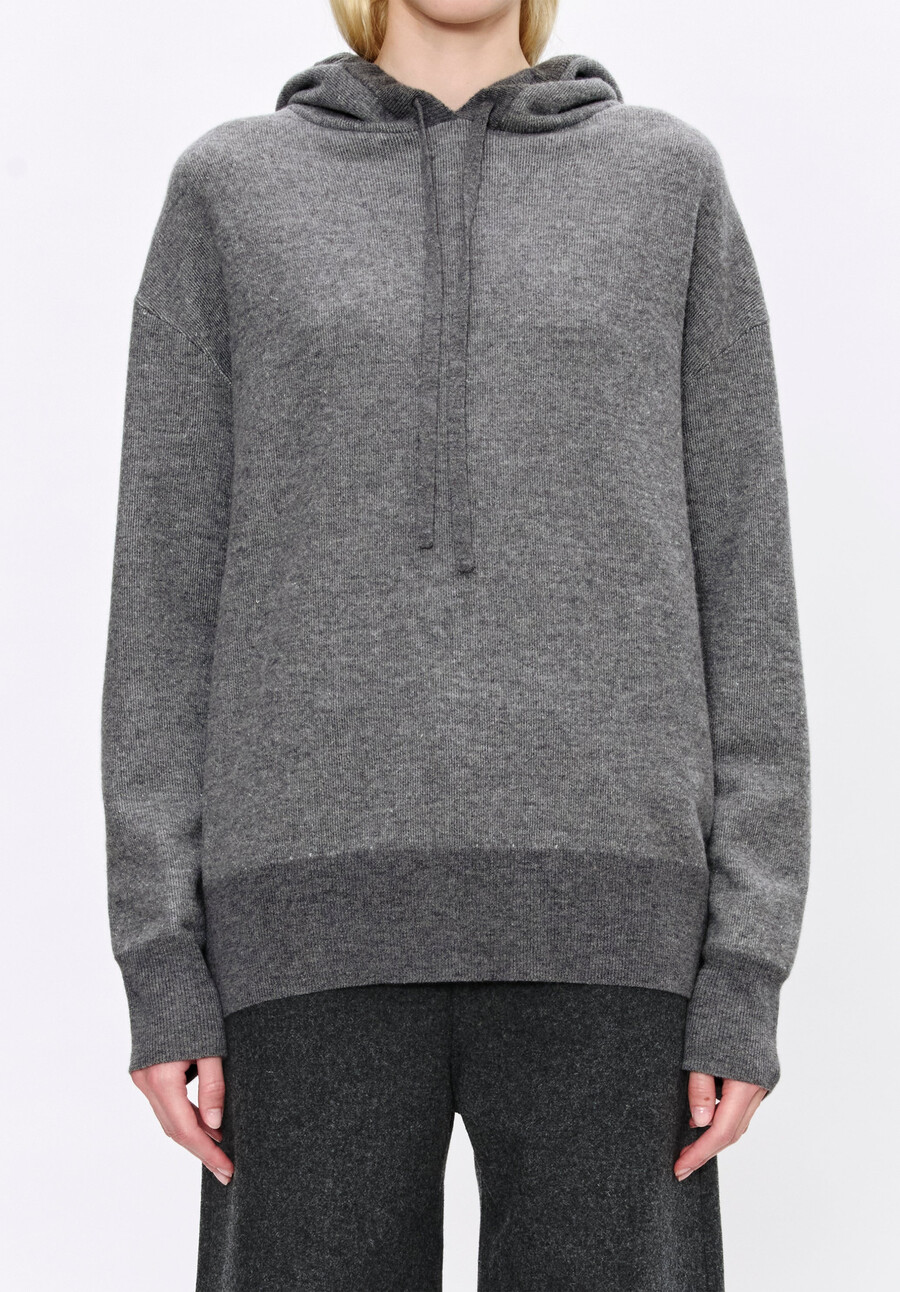 unisex wool hoodie w