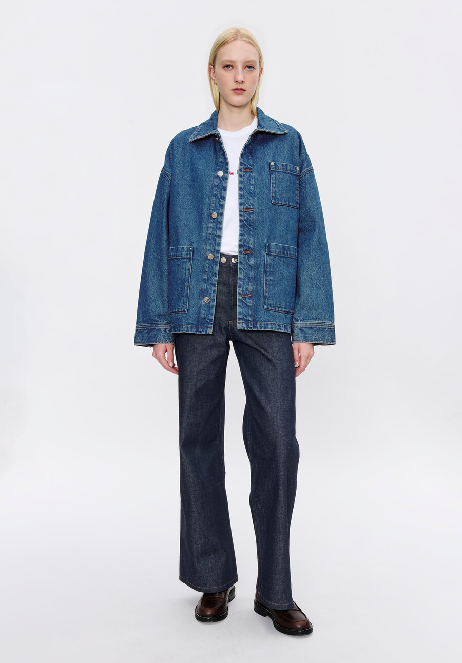 the denim unisex jacket w