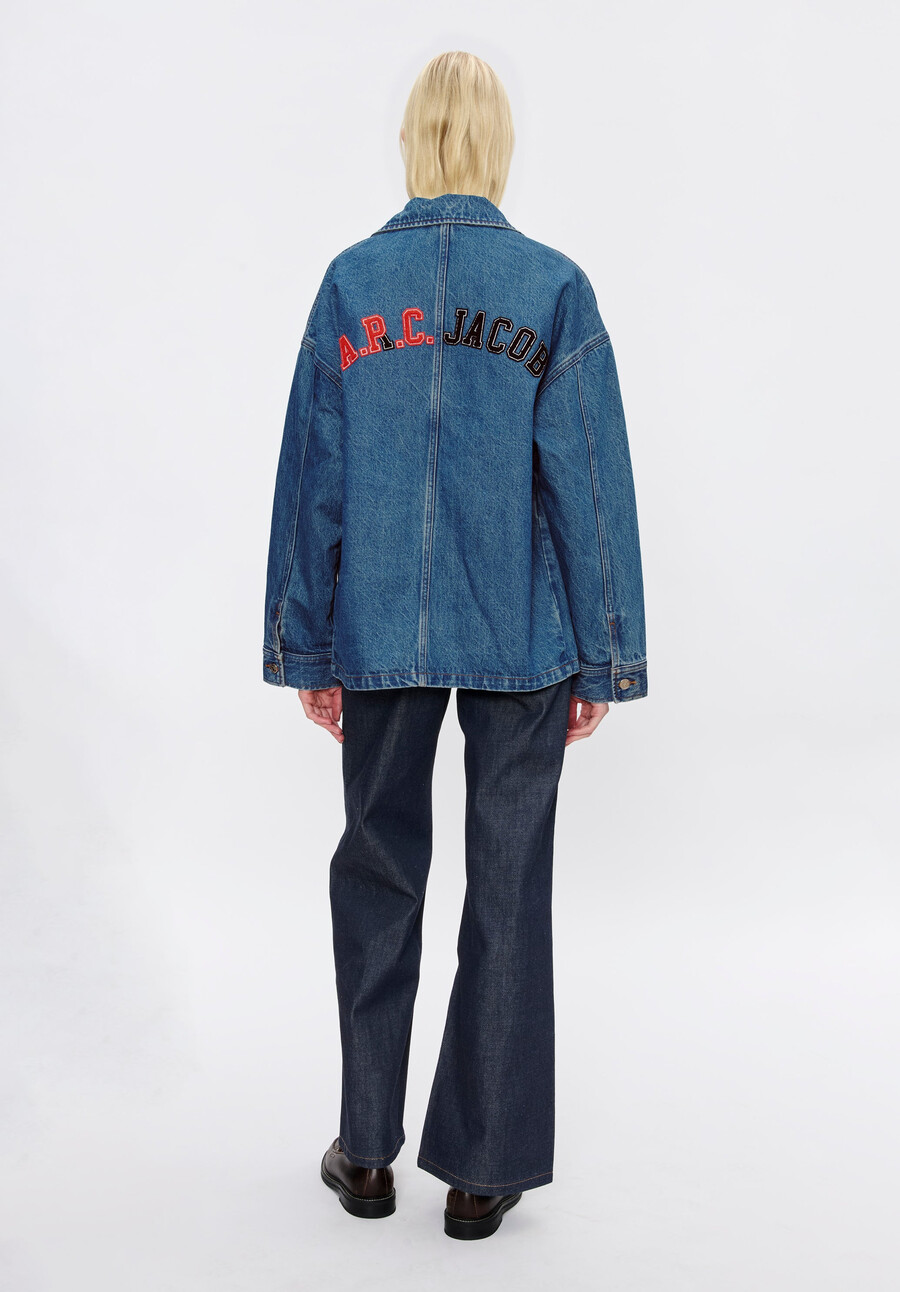the denim unisex jacket w