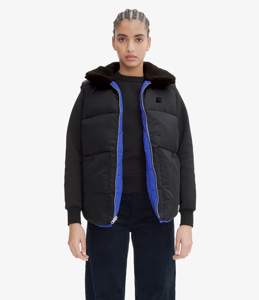 teddy puffer jacket w