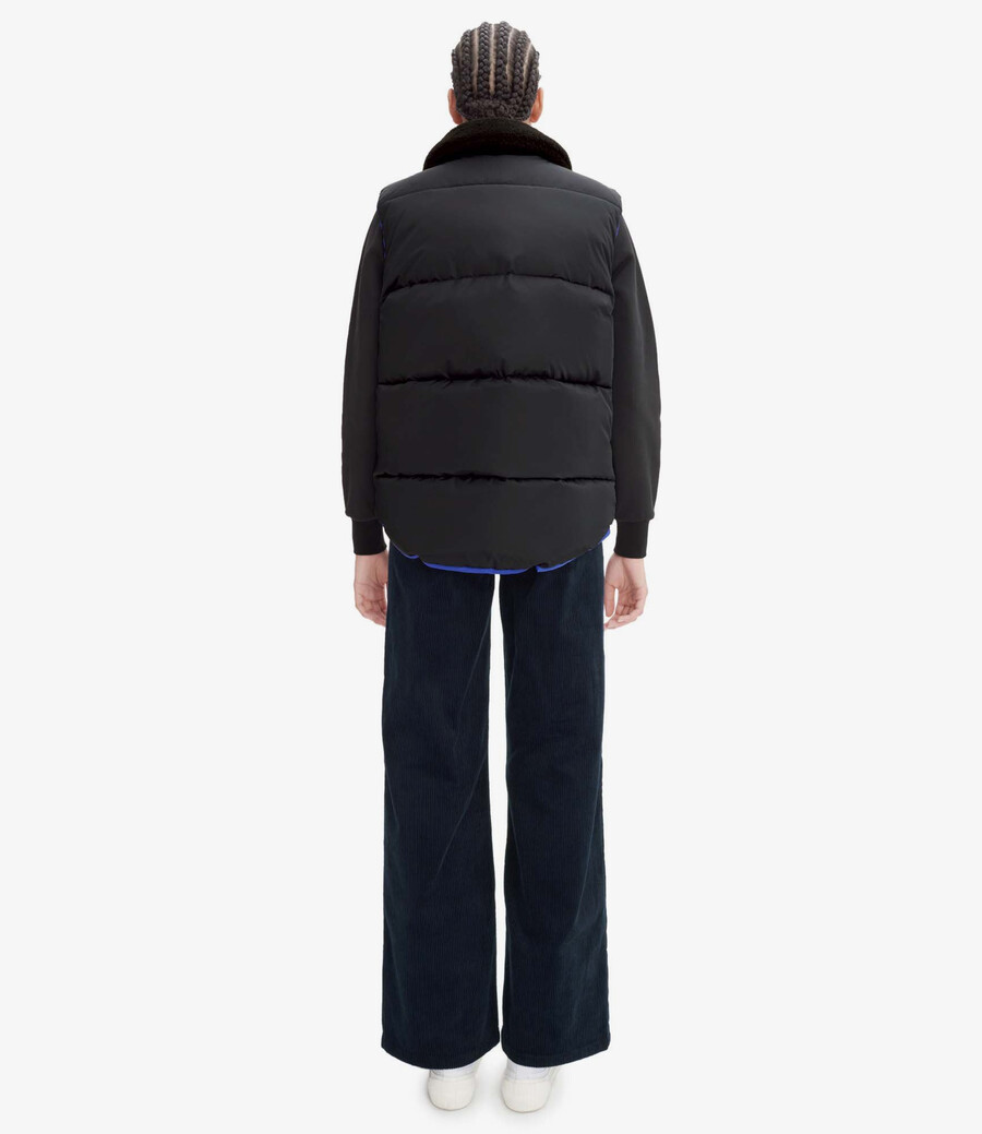 teddy puffer jacket w