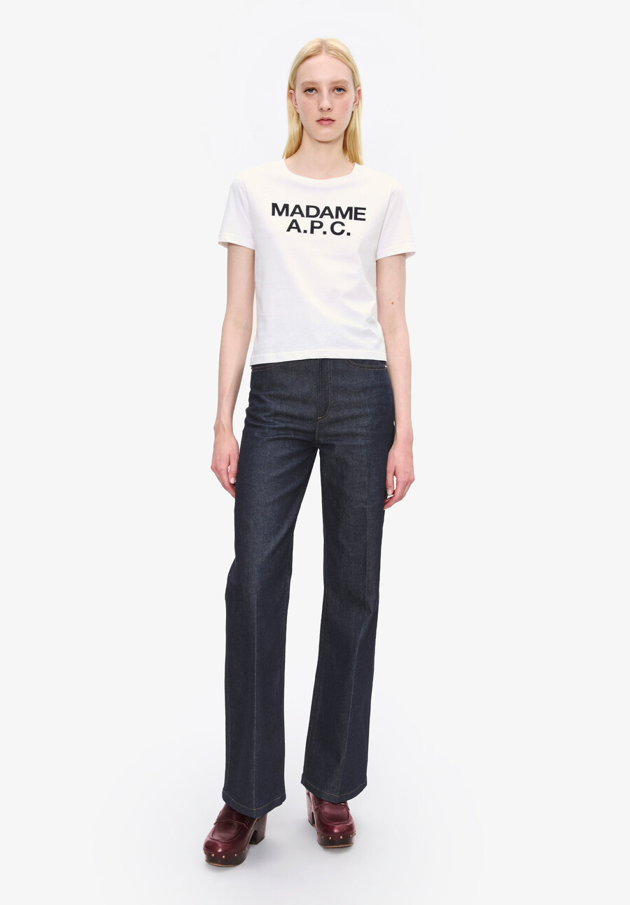madame a.p.c. crop t-shirt