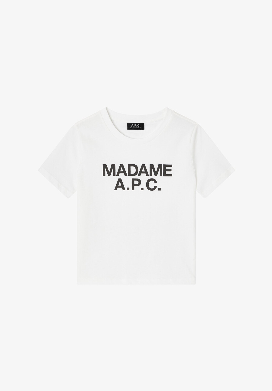 madame a.p.c. crop t-shirt