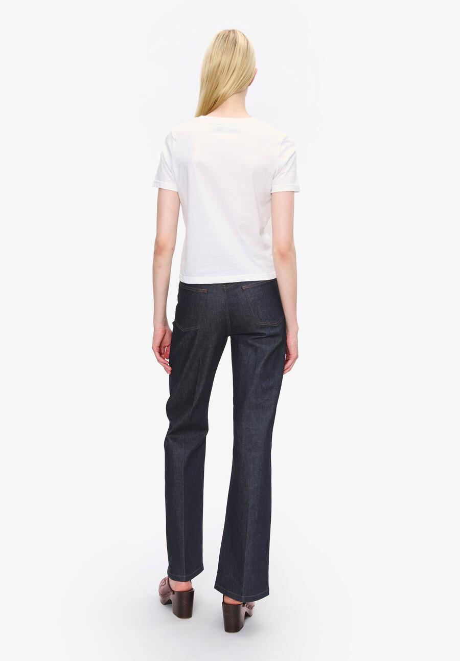 madame a.p.c. crop t-shirt