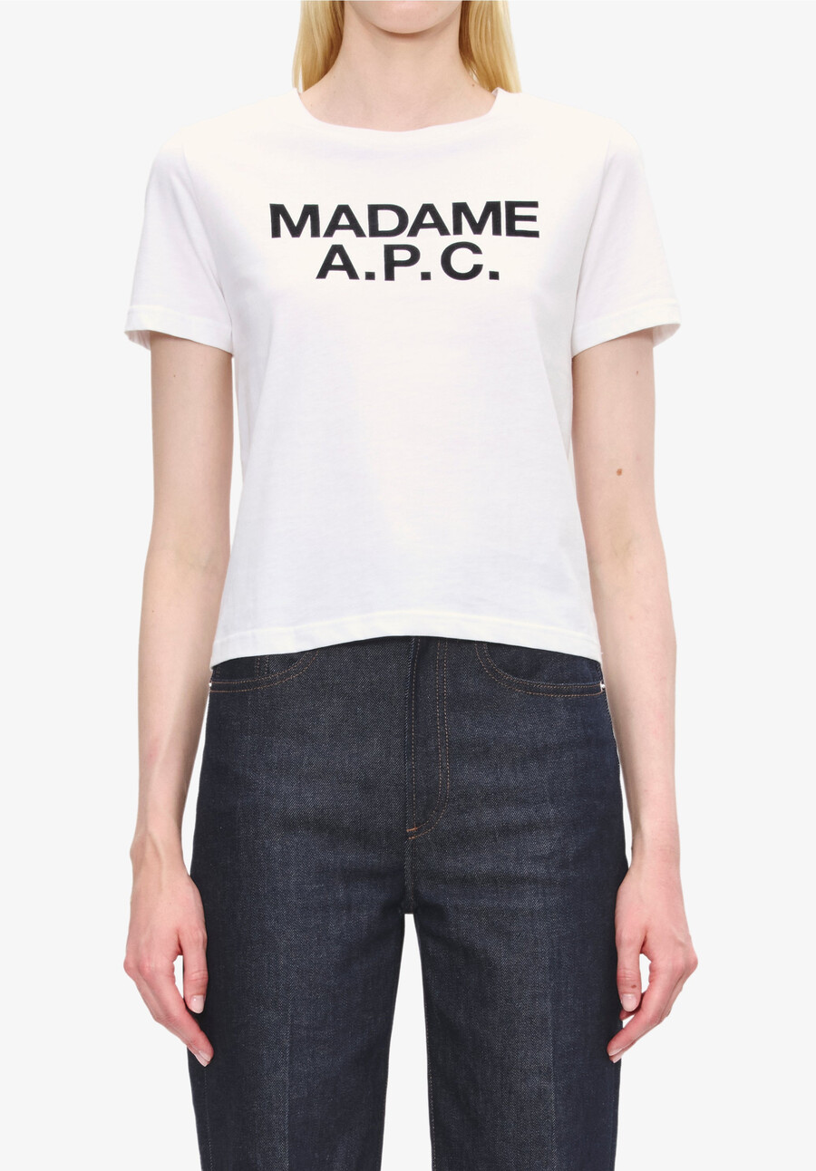 madame a.p.c. crop t-shirt